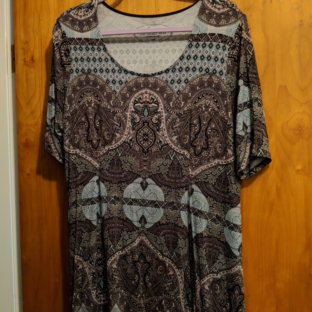 Soma scoop neck tunic size Large
